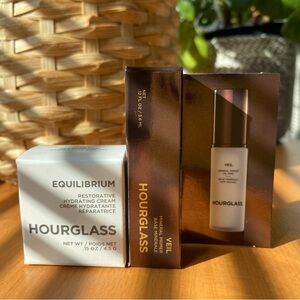 Hourglass mineral primer & cream minis